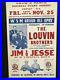 1960_THE_LOUVIN_BROTHERS_Original_Grand_Ole_Opry_Boxing_Style_Concert_Poster_01_og