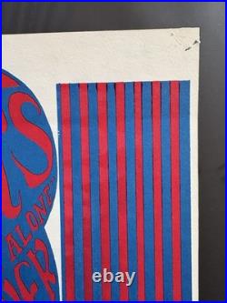 1966 BG-11 The Wailers Fillmore Auditorium Original Concert Poster Bill Graham