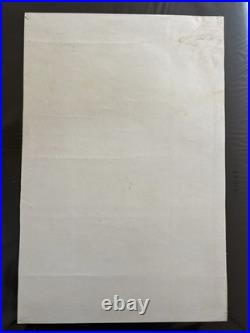 1966 BG-11 The Wailers Fillmore Auditorium Original Concert Poster Bill Graham