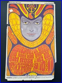 1966 BG-41 Grateful Dead Fillmore Concert Poster Bill Graham 1966 BG-41 Grateful Dead Fillmore Concert Poster Bill Graham