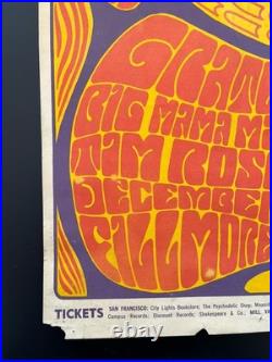 1966 BG-41 Grateful Dead Fillmore Concert Poster Bill Graham 1966 BG-41 Grateful Dead Fillmore Concert Poster Bill Graham