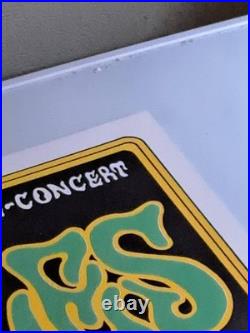 1966 Bill Graham's Filmore West Concert Poster The Turtles, Oxford Circle