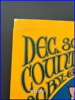 1966 FD-41 Country Joe Avalon Ballroom Concert Poster Family Dog