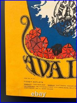 1966 FD-41 Country Joe Avalon Ballroom Concert Poster Family Dog