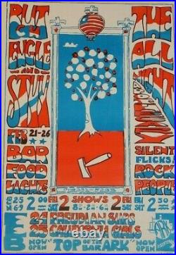 1967 Butch Engle & Styx, All Night Apothecary Ark In Sausalito Concert Poster