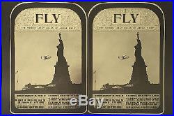 1967 Fly Jefferson Airplane Matrix Fillmore Era Rick Griffin Concert Poster