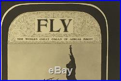 1967 Fly Jefferson Airplane Matrix Fillmore Era Rick Griffin Concert Poster