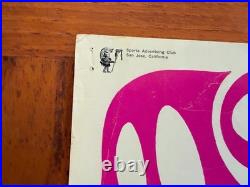 1967 Love Chocolate Watchband Big Abe's Birthday Concert Poster 17 X 22