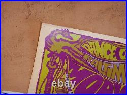 1967 Moby Grape, Baltimore Steam Packet At The Ark In Sausalito Concert Poster