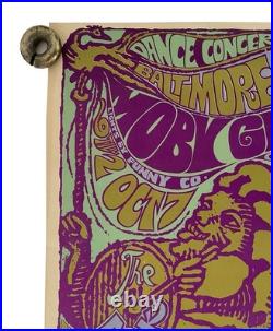 1967 Moby Grape Sausalito The Ark Psychedelic Concert Poster Gate 6 Sausalito 1967 Moby Grape Sausalito The Ark Psychedelic Concert Poster Gate 6 Sausalito