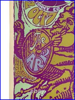 1967 Moby Grape Sausalito The Ark Psychedelic Concert Poster Gate 6 Sausalito