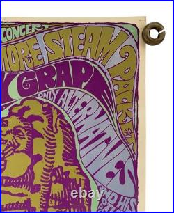 1967 Moby Grape Sausalito The Ark Psychedelic Concert Poster Gate 6 Sausalito