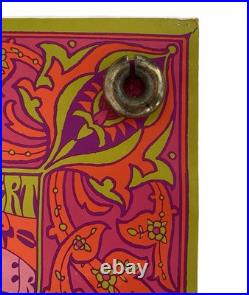 1967 Psychedelic Concert Poster Moby Grape Big Brother Holding Co