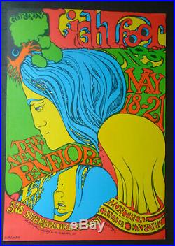 1967-original Concert Poster-the New Penelope/montreal-expo 67/gordon Lightfoot