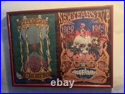 1968/1969 Concert Poster Fillmore West New Years Eve Grateful Dead Vanilla Fudge