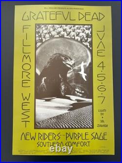 1970 BG-237 Grateful Dead Concert Poster Bill Graham David Singer 1970 BG-237 Grateful Dead Concert Poster Bill Graham David Singer