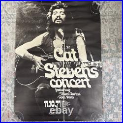 1971 Cat Stevens Poster. Pre-concert. Germany. Rare