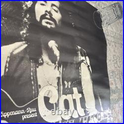 1971 Cat Stevens Poster. Pre-concert. Germany. Rare