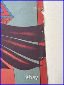 1972 Alice Coltrane Ann Arbor Concert Poster SIGNED Gary Grimshaw Back Verso AOR