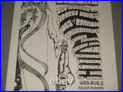 1972-ted Nugent-amboy Dukes-sherwood Forest-the Big One-concert-poster-org 17 1972-ted Nugent-amboy Dukes-sherwood Forest-the Big One-concert-poster-org 17