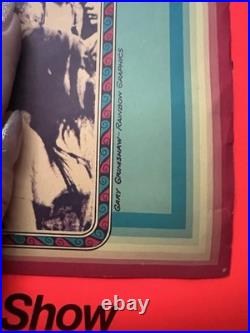 1974 Michigan Free Concerts Poster Gary Grimshaw