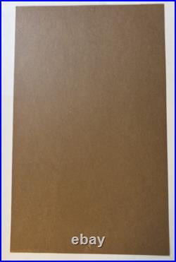 1975 KRESKIN Paramount NW Seattle Orig. Cardboard Concert Poster Magic Mentalist