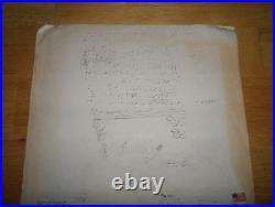 1982 Original Black Flag Summer 82 Tour Concert Poster Flyer Punk Vintage 80s