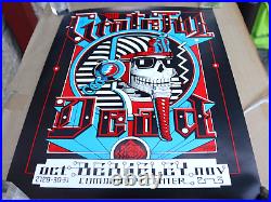 1984 Rick Griffin Grateful Dead Berkeley Concert Poster Pharaoh 18x23 Rare