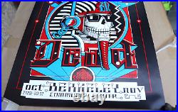 1984 Rick Griffin Grateful Dead Berkeley Concert Poster Pharaoh 18x23 Rare