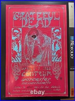 1988 Grateful Dead Concert Poster Worcester MA The Centrum