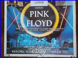 1988 PINK FLOYD CONCERT POSTER 59x39 LONDON MOMENTARY LAPSE TOUR DARK SIDE MOON