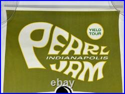 1998 Pearl Jam Indianapolis IN Ames Bros Concert Poster Screen Print Deer Creek