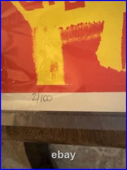 1998 US BOMBS-Swingin' Utters CONCERT POSTER-Frank Kozik LE Of 100-Signed 1998 US BOMBS-Swingin' Utters CONCERT POSTER-Frank Kozik LE Of 100-Signed