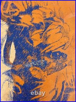 1st Print Moby Grape Carousal Ballroom Concert Poster BG Vanness SF