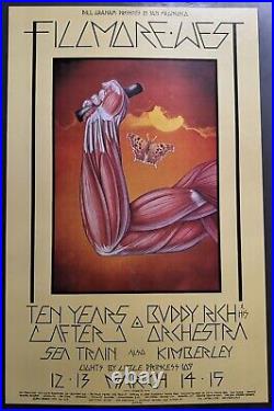 1st Printing BG223 Ten Years After Concert Poster AOR FD