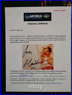 2000 MARIAH CAREY Signed Concert Poster Original With COA Included Scarce 2000 MARIAH CAREY Signed Concert Poster Original With COA Included Scarce
