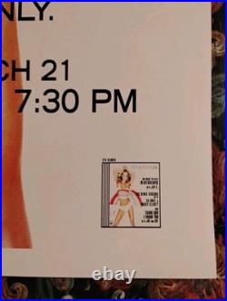 2000 MARIAH CAREY Signed Concert Poster Original With COA Included Scarce 2000 MARIAH CAREY Signed Concert Poster Original With COA Included Scarce