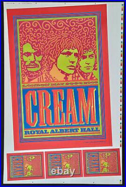 +++ 2005 CREAM Reunion London Concert Poster & Handbill PRINTERS PROOF