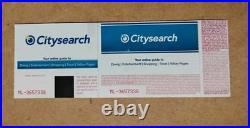 2005 Kid Rock Signed Concert Poster Bar Advertisement Coa +concert Ticket Includ