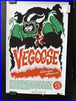 2006 Ames Bros VEGOOSE Concert Poster TOM PETTY Widespread Panic PHISH