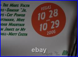 2006 Ames Bros VEGOOSE Concert Poster TOM PETTY Widespread Panic PHISH Signed /#