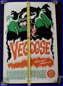2006 Ames Bros VEGOOSE Concert Poster TOM PETTY Widespread Panic PHISH Signed /#