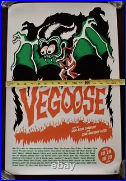 2006 Ames Bros VEGOOSE Concert Poster TOM PETTY Widespread Panic PHISH Signed /#