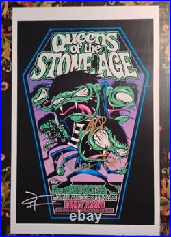 2007 Queens Of The Stone Age Signed Concert Poster Coa Included Qotsa Signed 2007 Queens Of The Stone Age Signed Concert Poster Coa Included Qotsa Signed