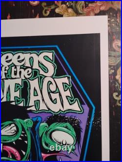 2007 Queens Of The Stone Age Signed Concert Poster Coa Included Qotsa Signed 2007 Queens Of The Stone Age Signed Concert Poster Coa Included Qotsa Signed