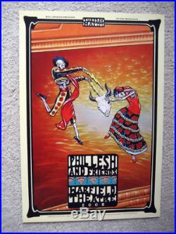 2008 Grateful Dead Phil Lesh & Friends Warfield Bill Graham 5 Concert Poster Set