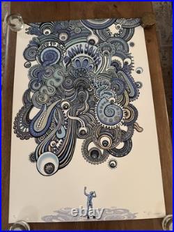 2010 Sonic Youth Concert Poster by Emek SIGNED Wiltern Theatre LA, California