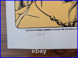 2011 Primus Concert Poster Signed Numbered 62/150 Montreal Quebec with Ticket Stub