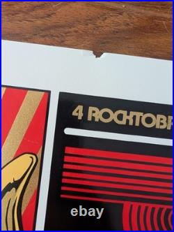 2011 Primus Concert Poster Signed Numbered 62/150 Montreal Quebec with Ticket Stub