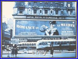 2012 Jack White NYC I Silkscreen Concert Poster s/n by Rob Jones